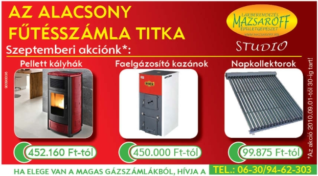 Hirdet�s 2010 szeptember